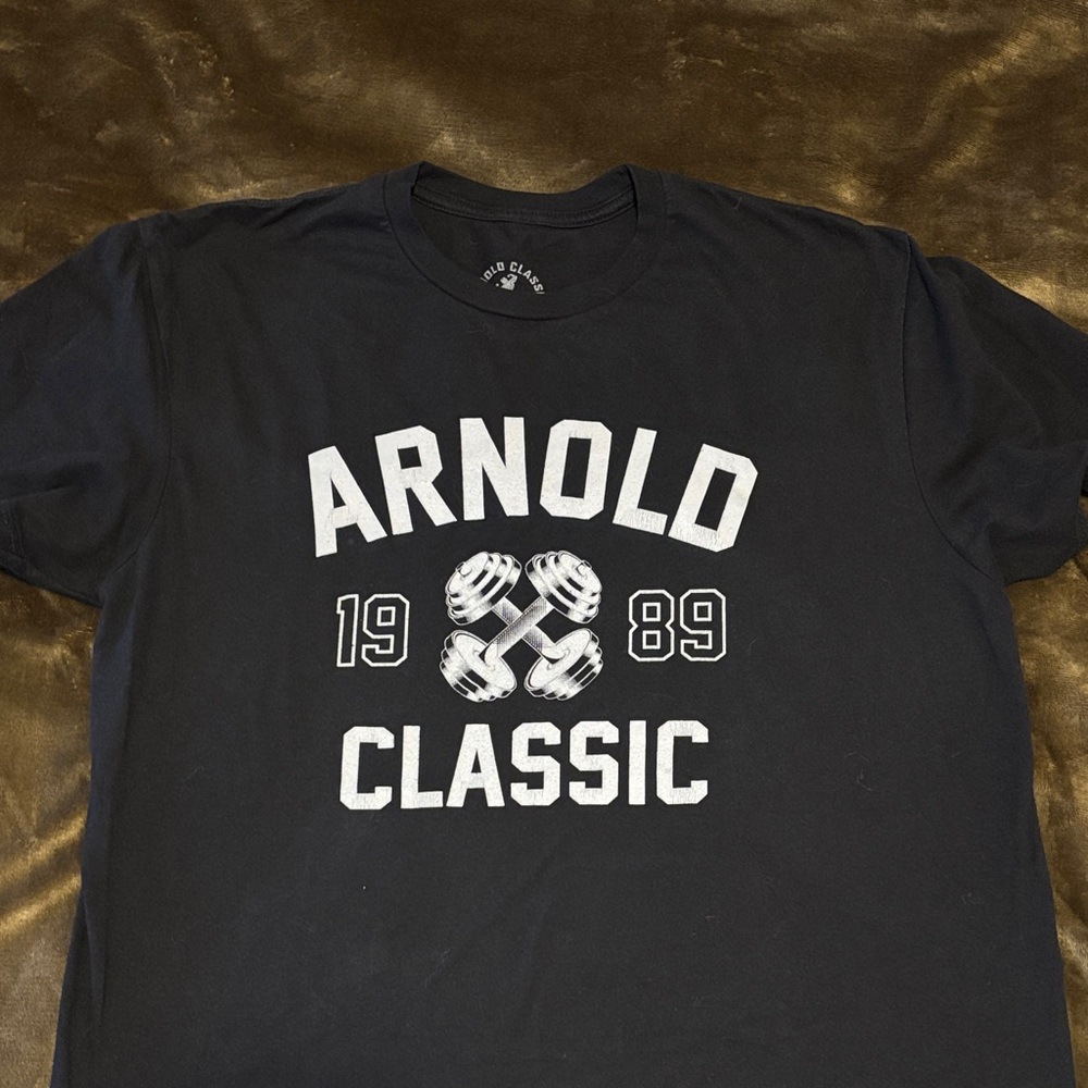 Official Arnold Classic t-shirt bodybuilding weightlifting Arnold Schwarzenegger